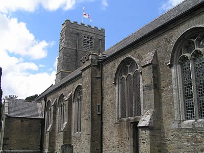Photo Gallery Image - Views of St Andrew's Parish Church, Tywardreath