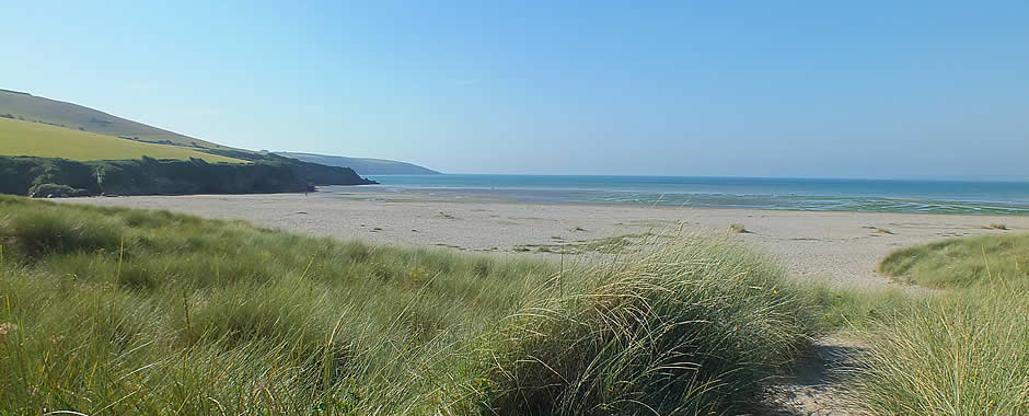 Views over Par Beach