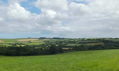 Views over the Parish of Tywardreath and Par